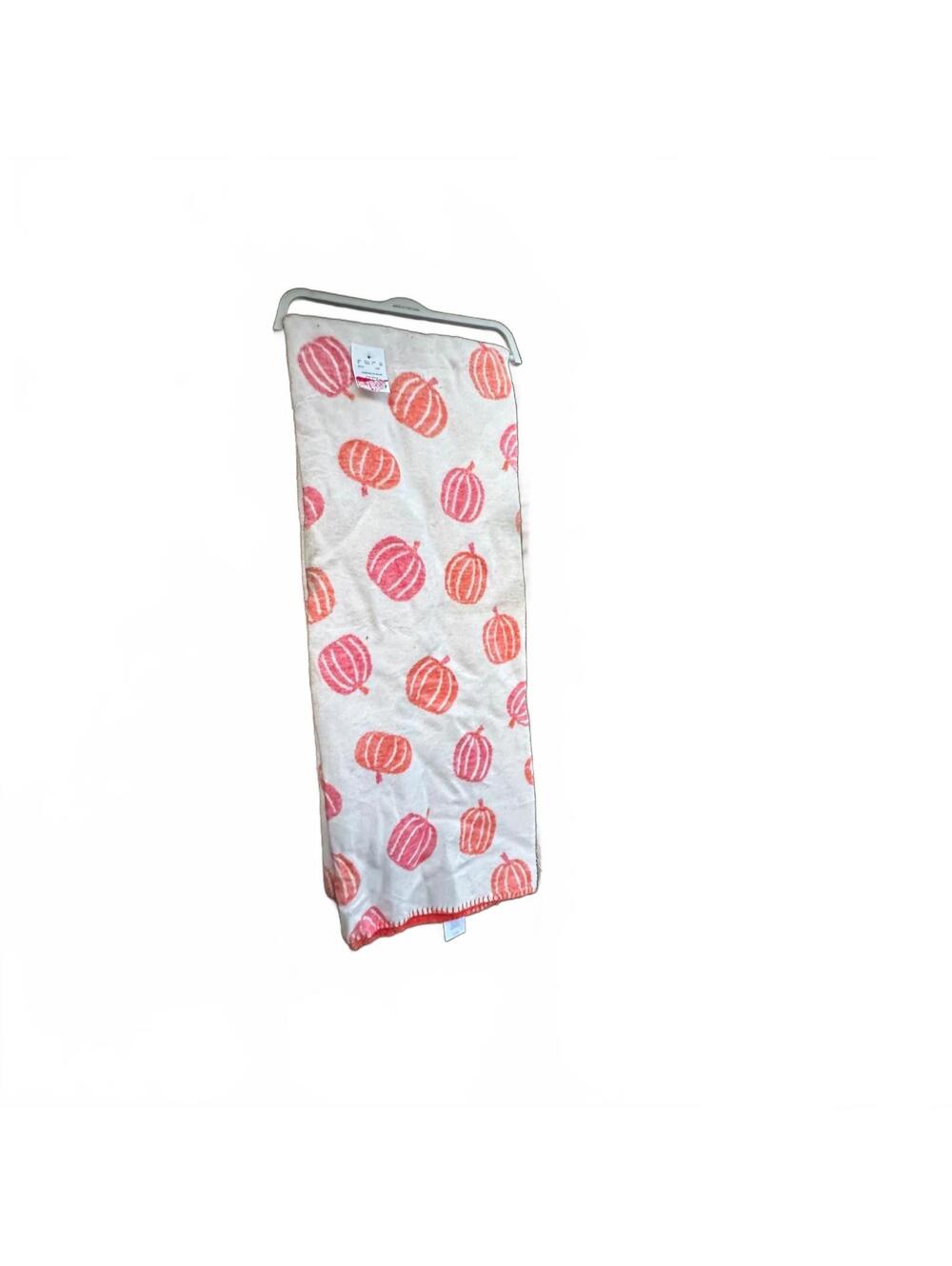 Docofil Reversible Pumpkin Blanket 51 inches x 67 inches